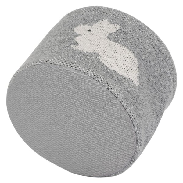 Organizer in cotone grigio Bunny, ø 16 cm - Kindsgut