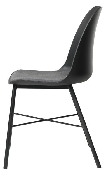 Sedia da pranzo nera Whistler - Unique Furniture