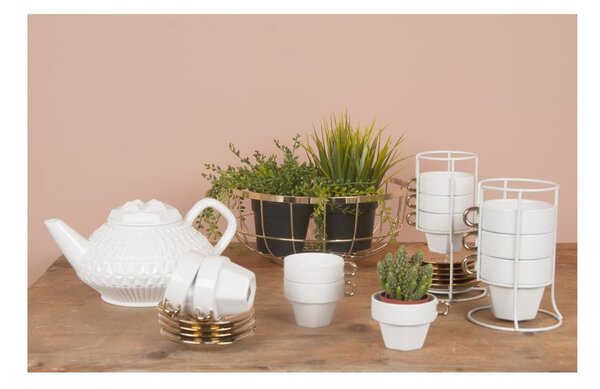 Fruttiera Present Time Gold Open Grid - PT LIVING