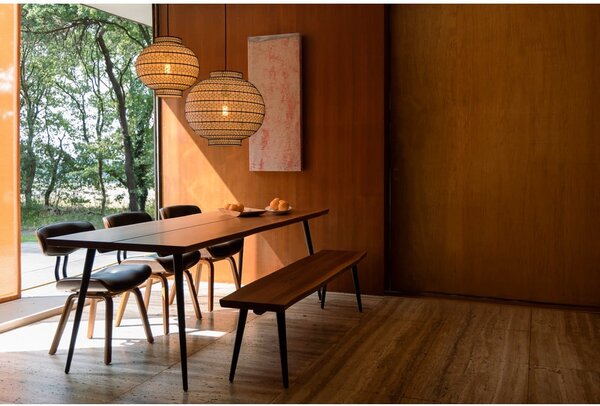 Sedia Wallnut nera Blackwood - Dutchbone