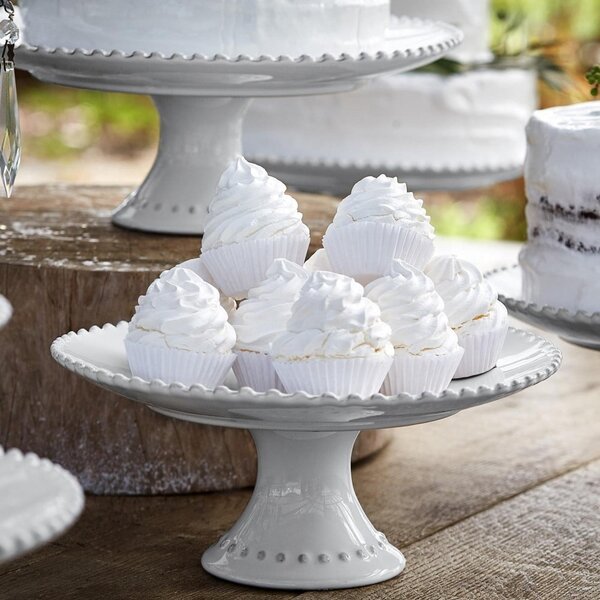 Fruttiera in gres bianco , ⌀ 33 cm Pearl - Costa Nova