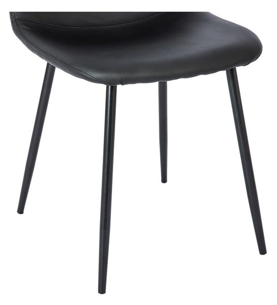 Set di 2 sedie da pranzo nere Lissy - Bonami Essentials