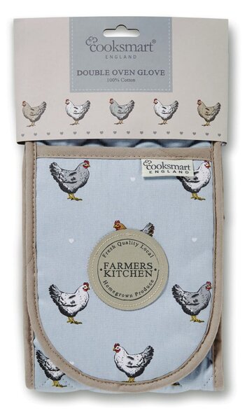 Guanti da cucina in cotone doppio Farmers Farmers Kitchen - Cooksmart ®