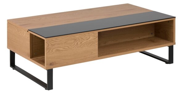 Tavolino nero 110x60 cm Azalea - Actona