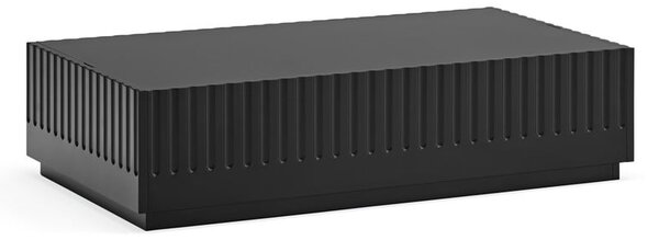 Tavolino nero con 2 cassetti Doric - Teulat