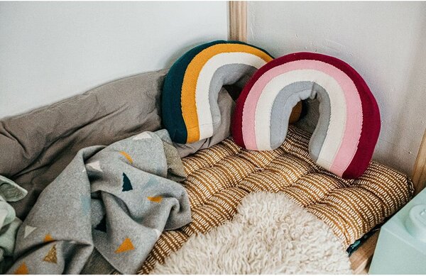 Cuscino per bambini in cotone, 40 x 30 cm Alma - Kindsgut