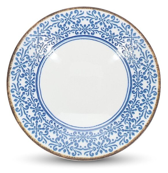 Ciotolina per zuppe e minestre bianca/blu in porcellana 1 l Azul – BonBistro
