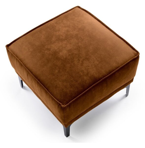 Sgabello in similpelle marrone cognac Copenhagen - Scandic