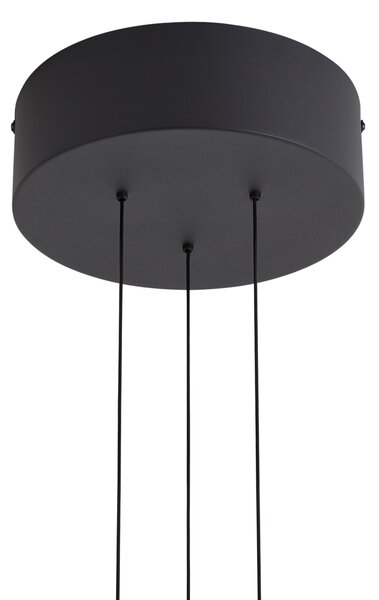 Lampada a Sospensione Moderna Nera Incl. LED Dimmerabile - Smith