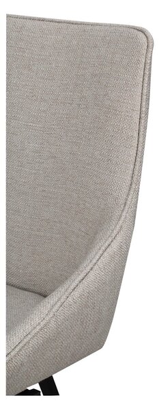 Sedia girevole beige Alison - Rowico