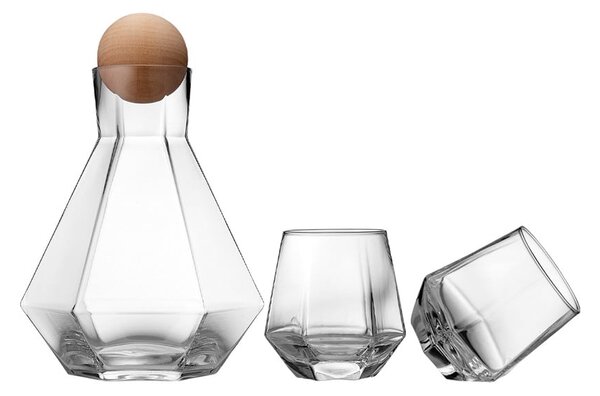 Set di 2 bicchieri da whisky e decanter da 1,28 l Jaxon - Ladelle