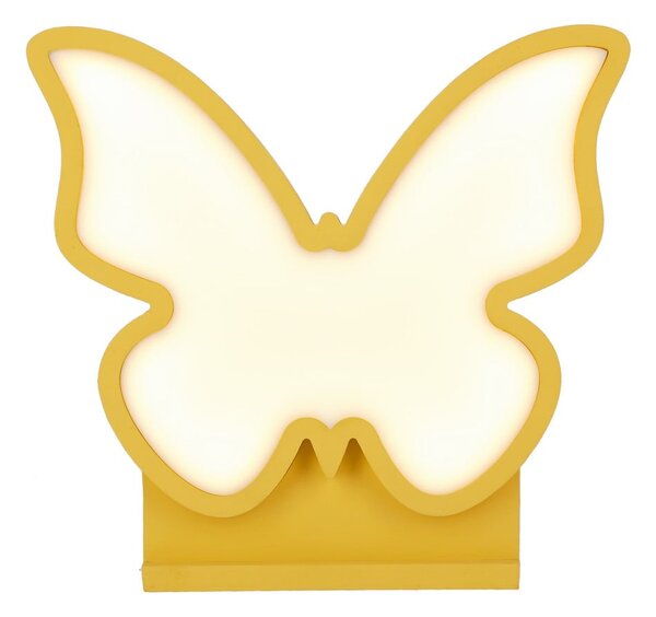 Lampada per bambini gialla Butterfly - Candellux Lighting