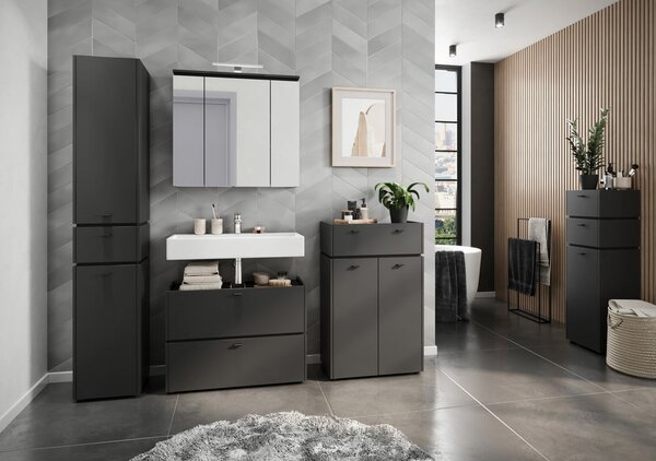 Mobile sotto lavabo antracite 80x59 cm Modesto - Germania