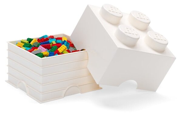 Scatola portaoggetti bianca quadrata - LEGO®