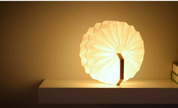 Decorazione luminosa di colore naturale con ricarica USB Accordion – Gingko