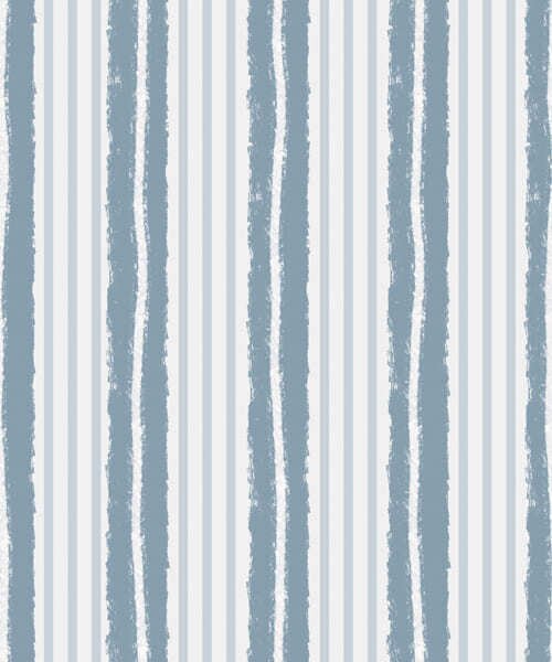 Carta da parati Righe verticali bianche e grigio-blu con, Parati geometrica classici, Parati geometrica a righe classici, a01268v1 : Uwalls.it