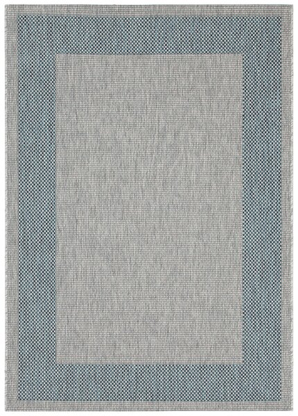 Tappeto Outdoor Flatweave Blu Caleffi