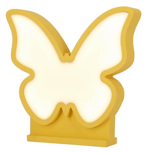 Lampada per bambini gialla Butterfly - Candellux Lighting