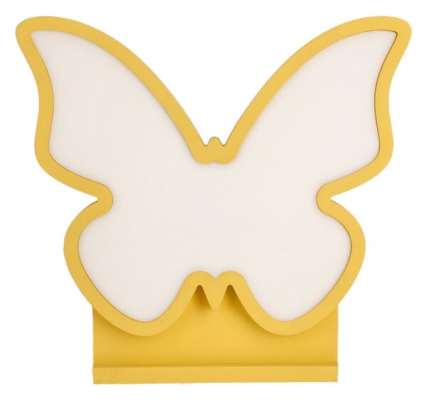 Lampada per bambini gialla Butterfly - Candellux Lighting