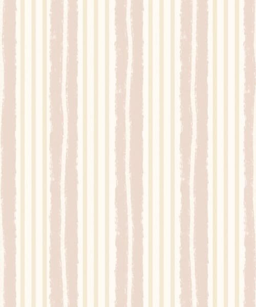Carta da parati Righe verticali a trama in rosa pallido e crema, Parati geometrica classici, Parati geometrica a righe classici, a01268v7 : Uwalls.it