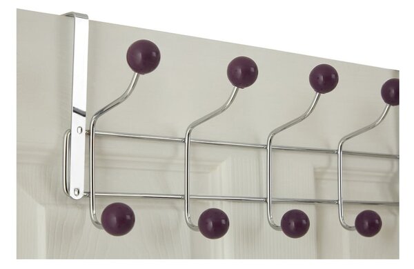 Appendiabiti in metallo bordeaux-argento 41 cm - Premier Housewares