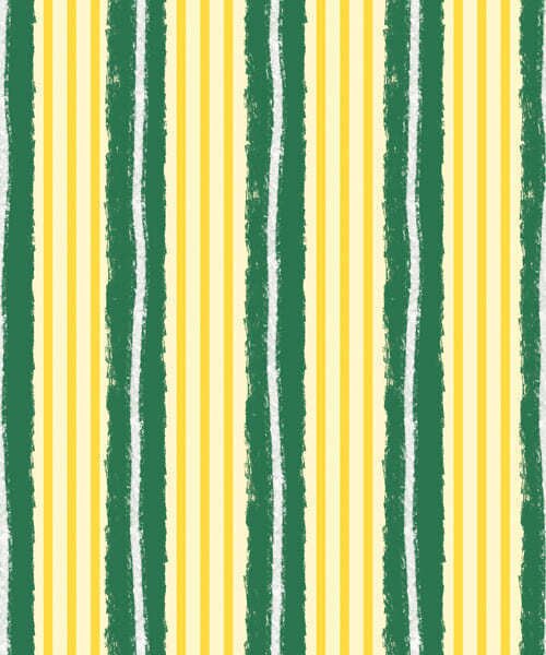 Carta da parati Strisce verticali verdi e gialle su uno sfondo, Parati geometrica classici, Parati geometrica a righe classici, a01268v6 : Uwalls.it
