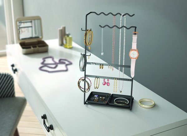 Organizzatore di gioielli nero My Jewels - Metaltex