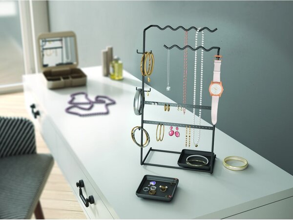 Organizzatore di gioielli nero My Jewels - Metaltex