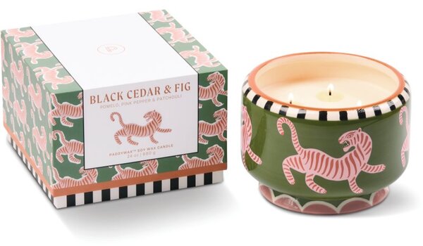 Paddywax A Dopo Tiger candela profumata di ceramica 680 g