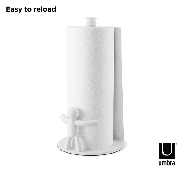 Porta asciugamani da cucina in acciaio ø 19 cm Buddy - Umbra