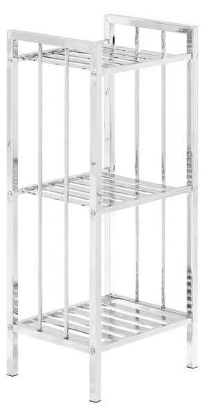 Mensola da bagno in argento 33x73 cm - Premier Housewares
