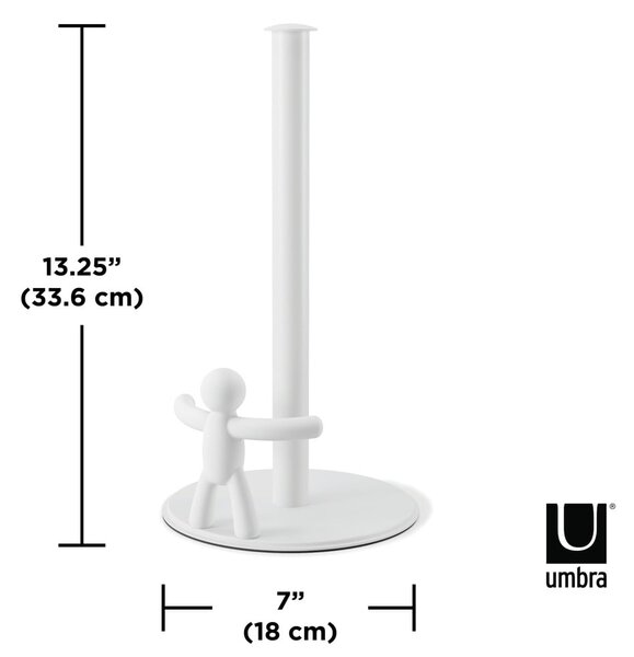 Porta asciugamani da cucina in acciaio ø 19 cm Buddy - Umbra