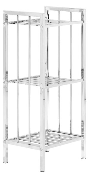 Mensola da bagno in argento 33x73 cm - Premier Housewares