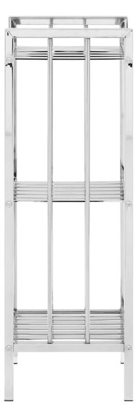 Mensola da bagno in argento 33x73 cm - Premier Housewares
