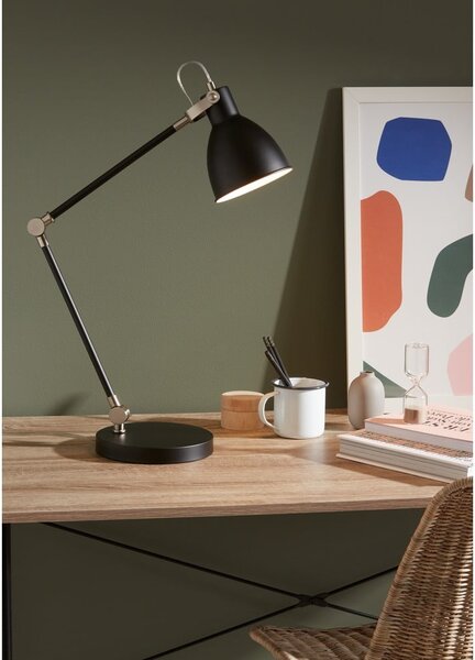 Lampada da tavolo nera Tavolo nero House - Markslöjd