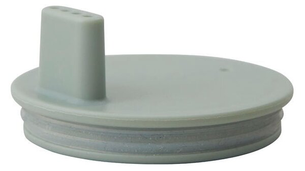 Coperchio verde per tazza per bambini, ø 7 cm - Design Letters