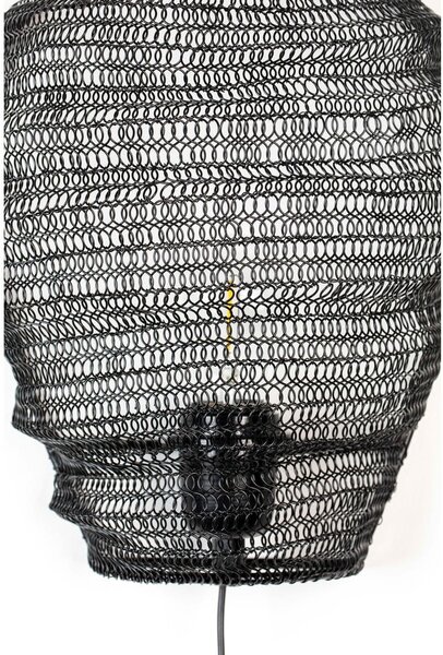Lampada da parete nera Lena - White Label