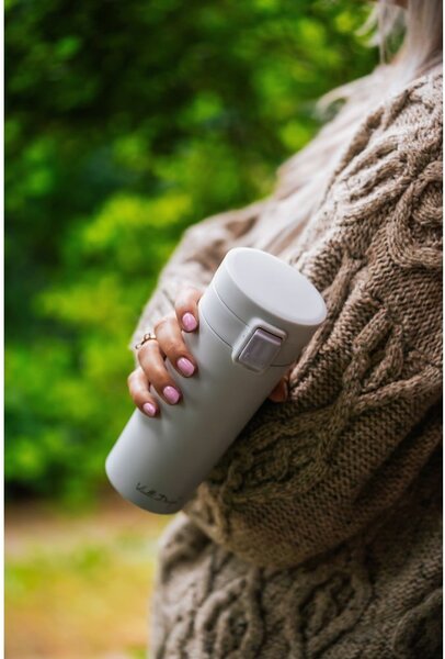 Termos da viaggio bianco, 400 ml Fuori - Vialli Design