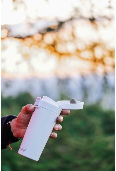 Termos da viaggio bianco, 400 ml Fuori - Vialli Design