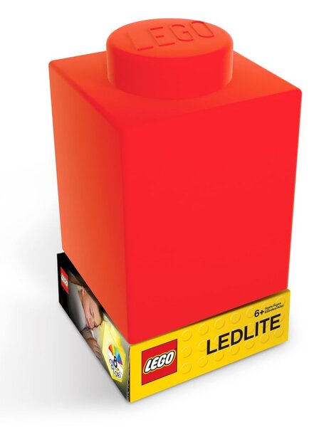 Luce notturna in silicone rosso Brick Classic - LEGO®