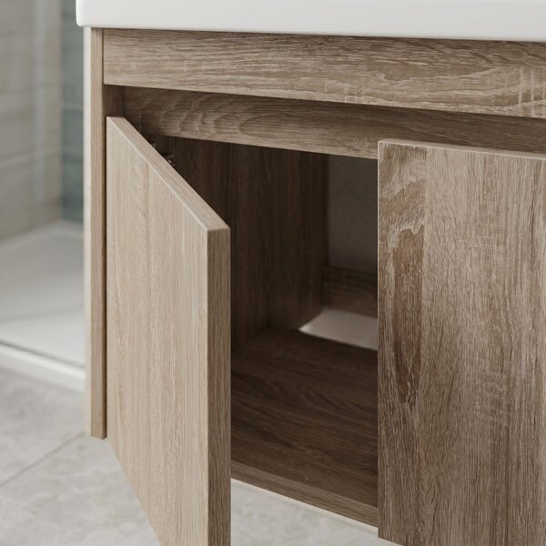 Set di mobili da bagno con lavabo Luno DB68-60 60CM