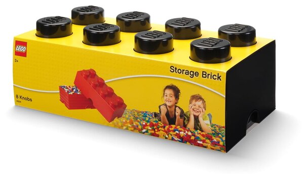 Scatola portaoggetti nera - LEGO®