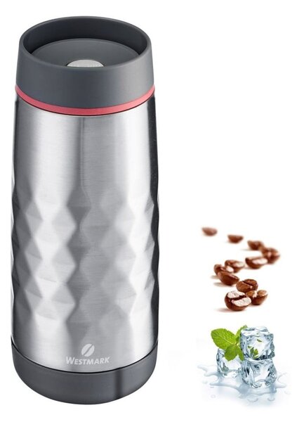 Tazza termica grigio chiaro 400 ml Viva - Westmark