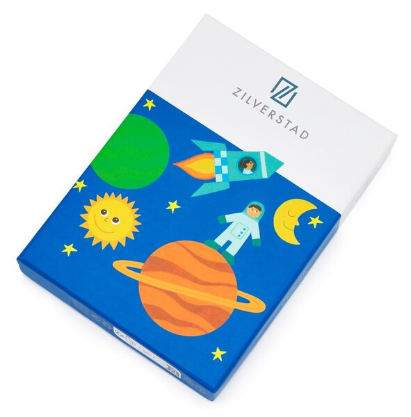 Posate per bambini in acciaio inox argento 4 pezzi Space - Zilverstad