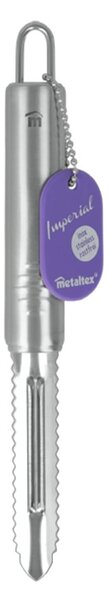 Pelaverdure in acciaio inox Vegetale, lunghezza 20 cm - Metaltex