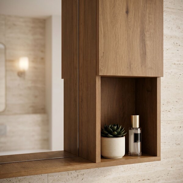 Set mobili da bagno con lavabo Nova DB06-60 60cm