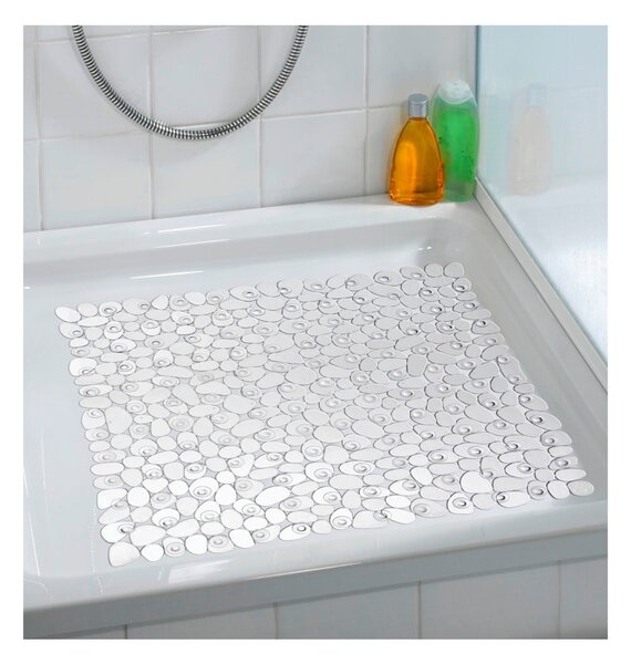Tappeto da bagno trasparente antiscivolo, 54 x 54 cm Paradise - Wenko