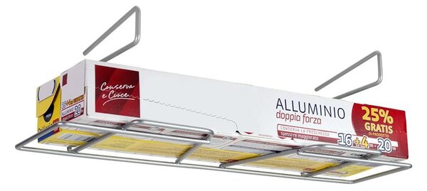 Spazio aggiuntivo sotto il ripiano Roll - Metaltex