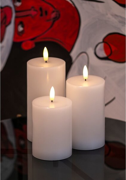 Candele LED in set da 3 (altezza 15 cm) Sille Exclusive - Sirius