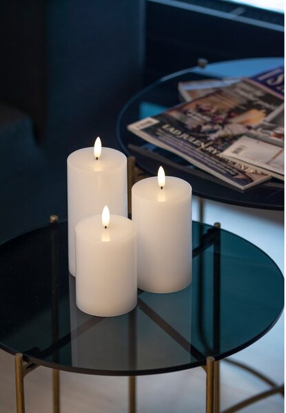 Candele LED in set da 3 (altezza 15 cm) Sille Exclusive - Sirius